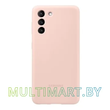 Чехол Samsung Silicone Cover для Galaxy S21 (розовый)